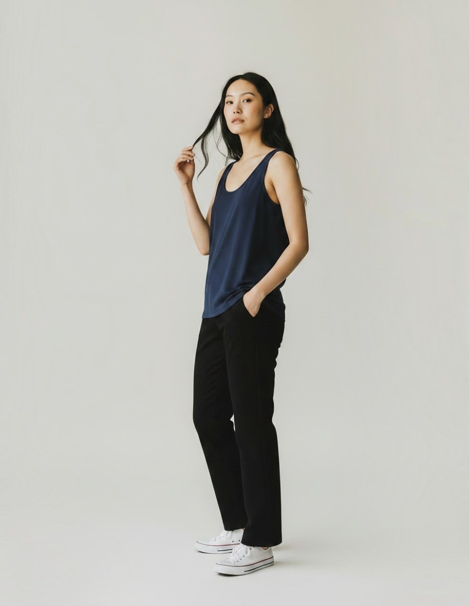 Blusa marsel sin manga para mujer 3