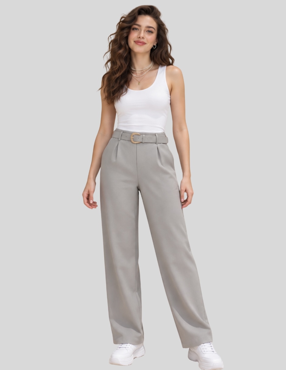 Pantalón recto para mujer 6