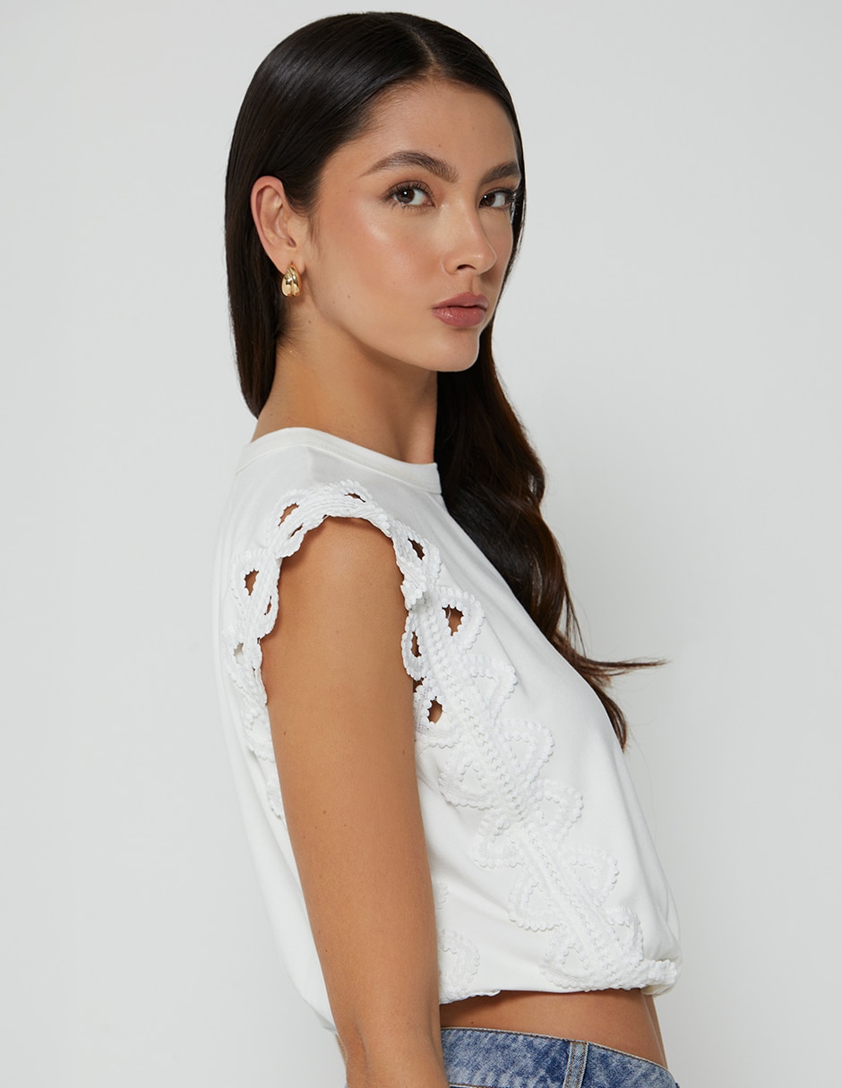 Top cuello redondo 3