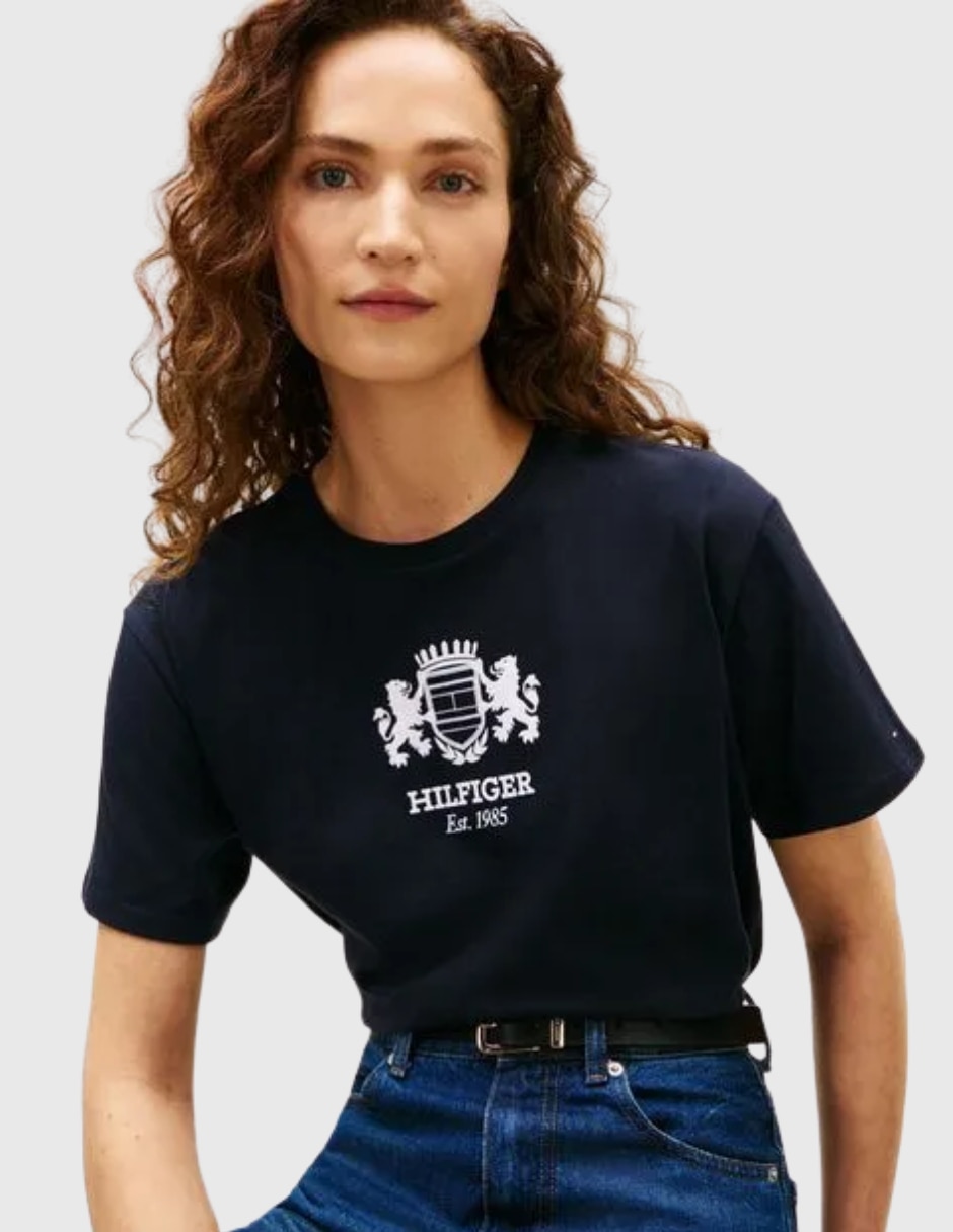 Playera manga Sin colección cuello Redondo para mujer 5