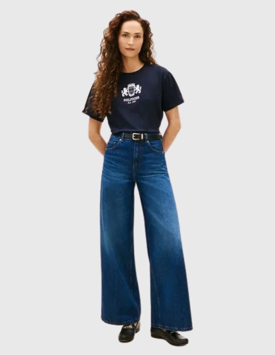 Playera manga Sin colección cuello Redondo para mujer 2