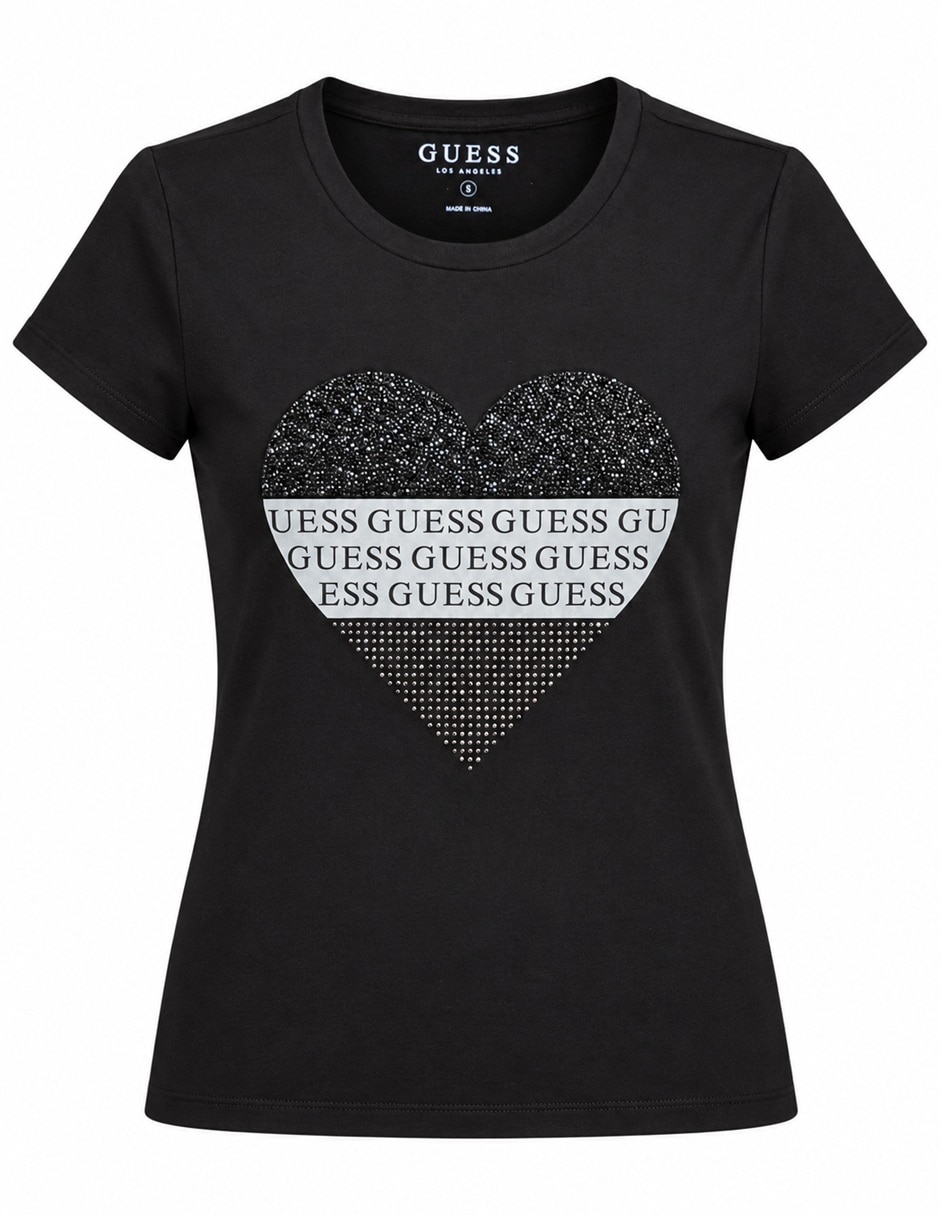 Playera manga R4YI42KBRV0 cuello Redondo para mujer