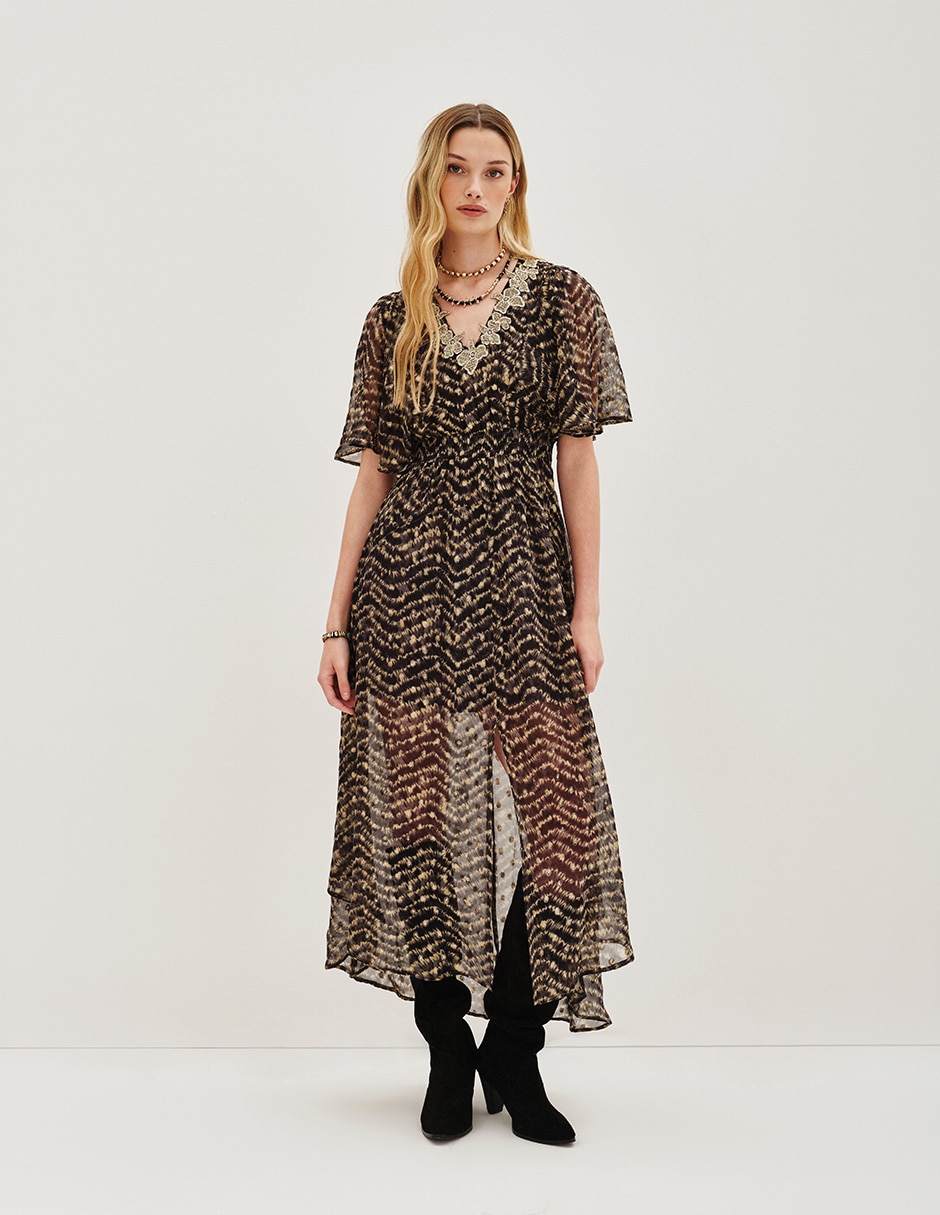 Vestido largo casual para mujer Vestido largo casual para mujer