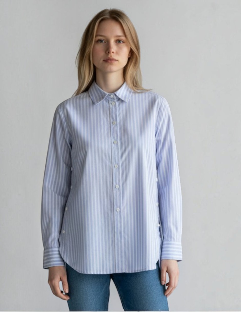 Camisa/Sobrecamisa MARSEL de Algodón y poliamida manga Larga para mujer Camisa/Sobrecamisa MARSEL de Algodón y poliamida manga Larga para mujer