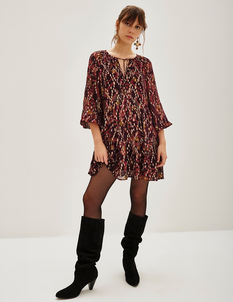 Vestido corto casual para mujer Vestido corto casual para mujer