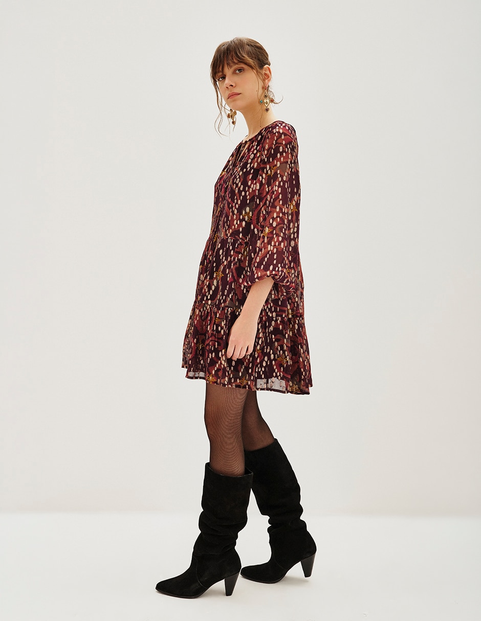 Vestido corto casual para mujer 3