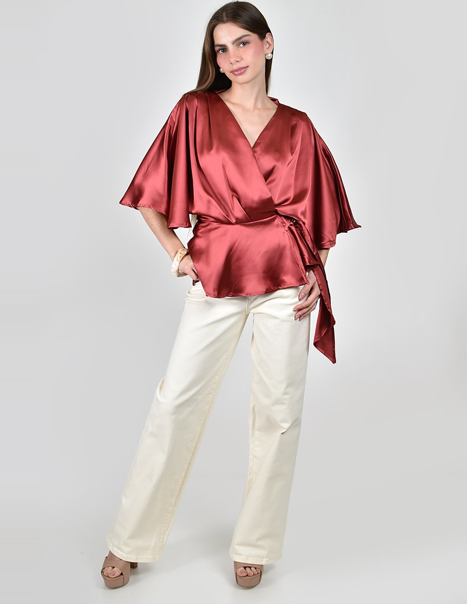 Blusa manga corta para mujer 2
