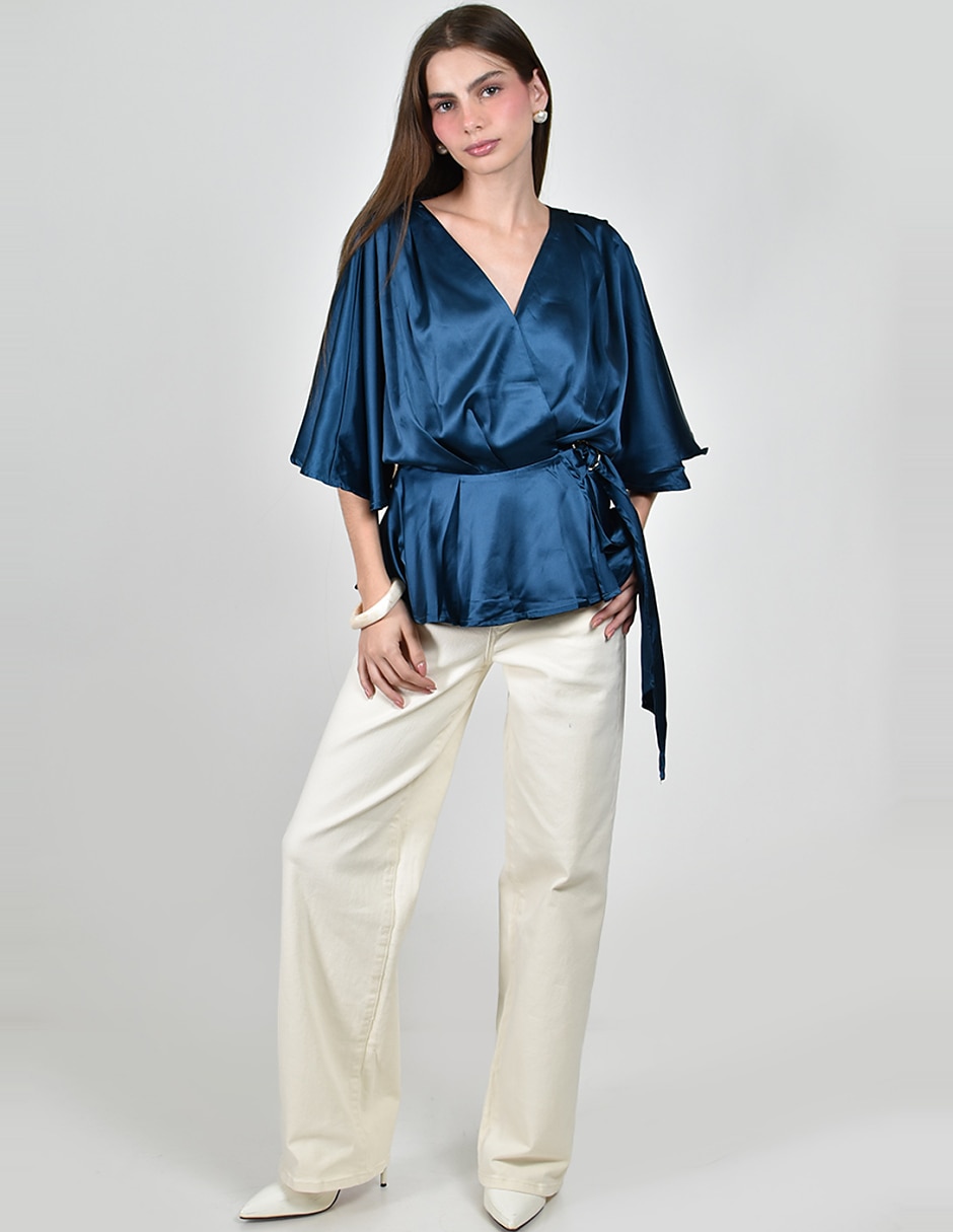 Blusa manga corta para mujer 2