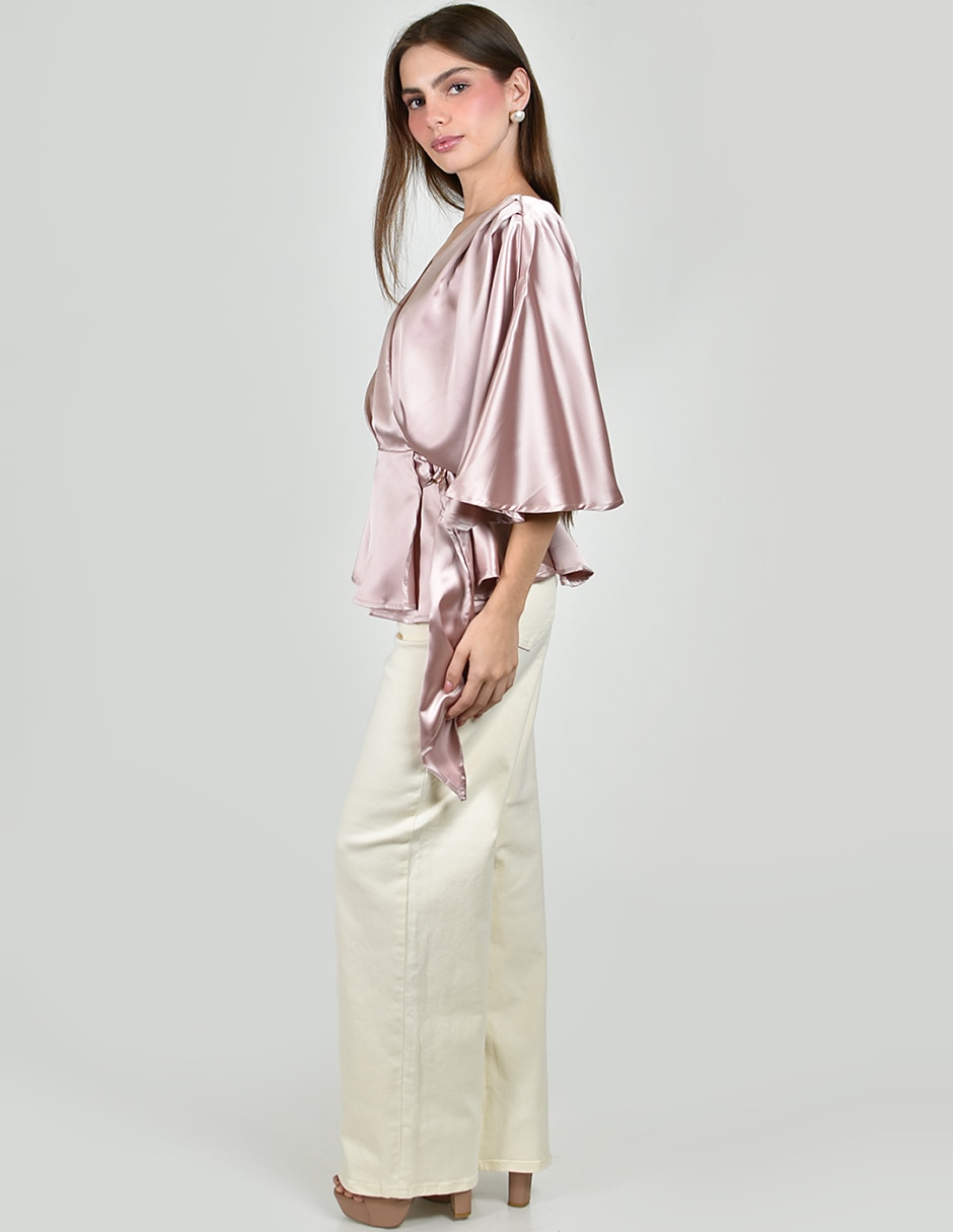 Blusa manga corta para mujer 6