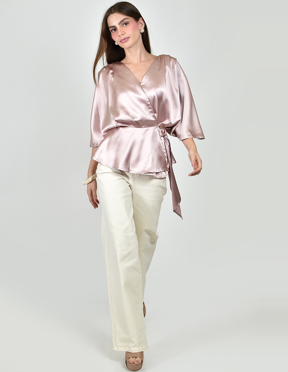 Blusa manga corta para mujer 2