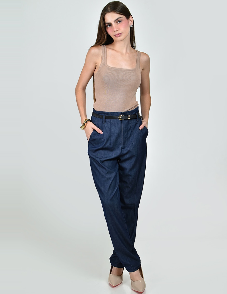 Pantalón recto para mujer 2
