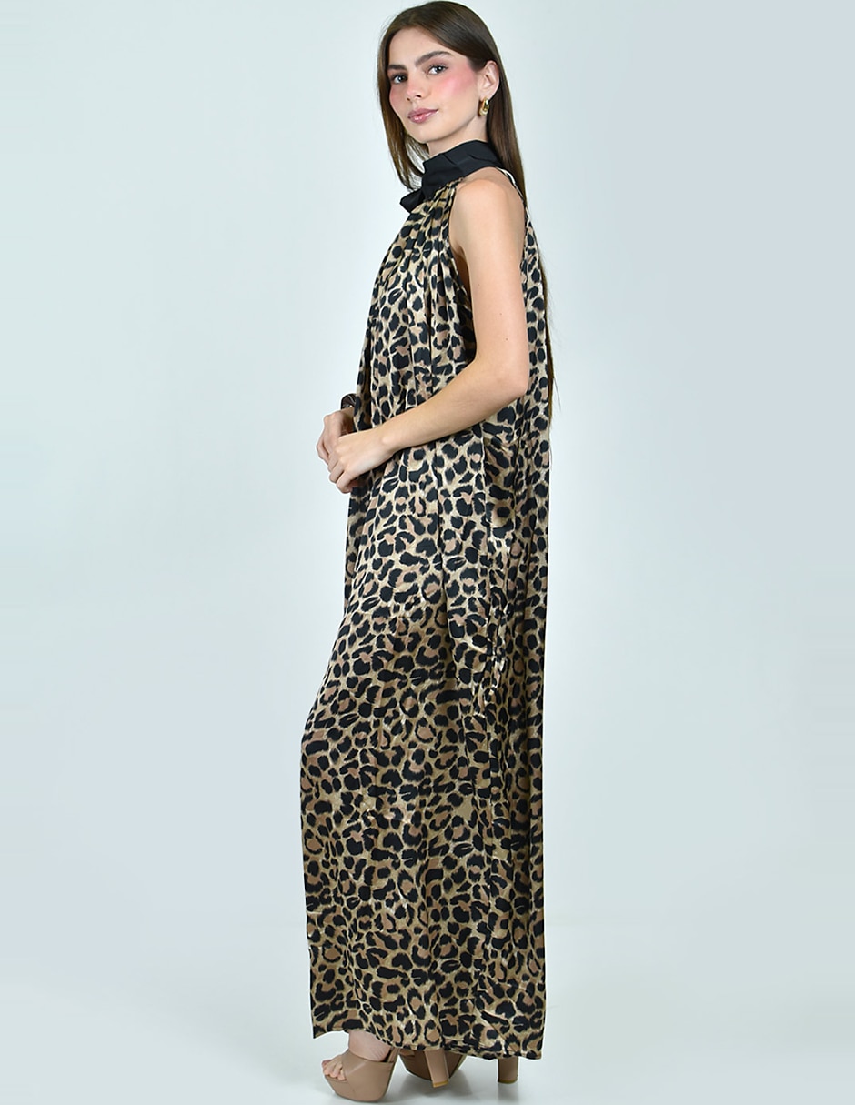 Jumpsuit casual estampado animal print para mujer 6