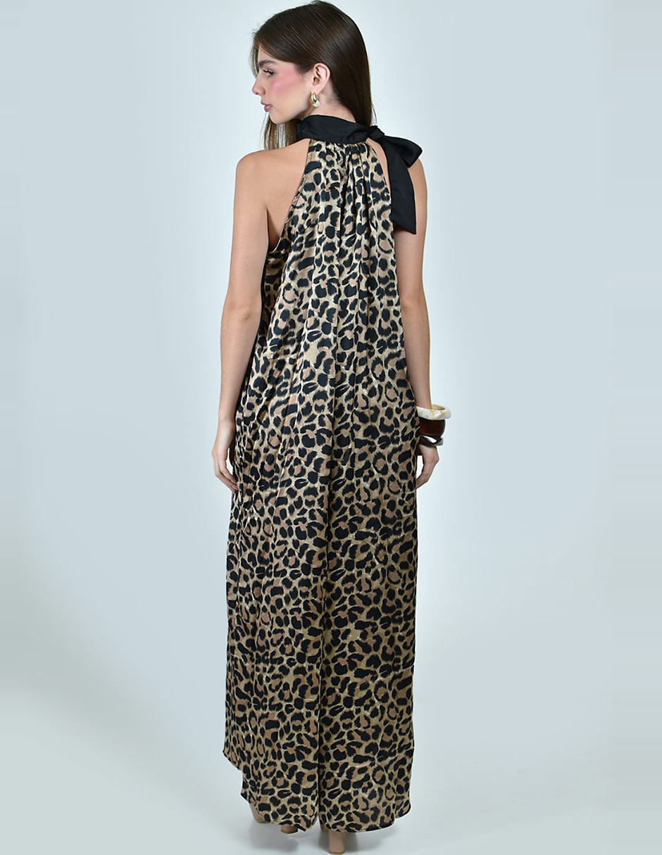Jumpsuit casual estampado animal print para mujer 5