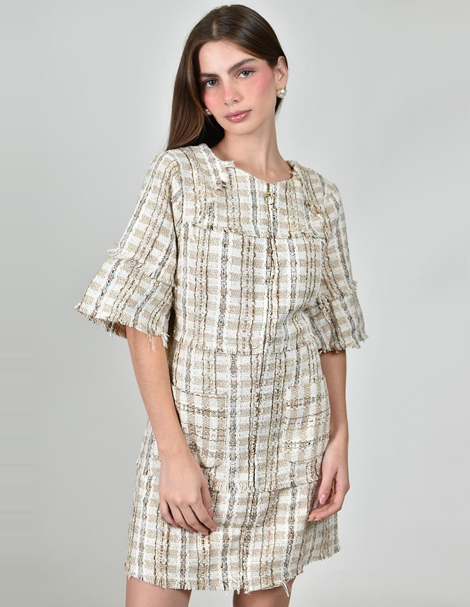 Vestido corto casual para mujer