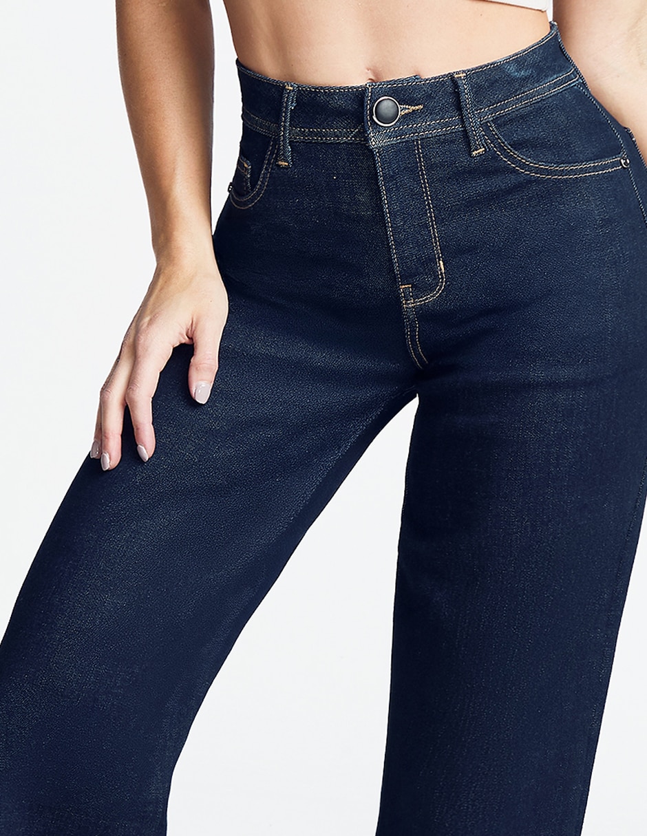 Jeans/Jegging/Jeans jogger Regular Straight Cintura alta para mujer 7