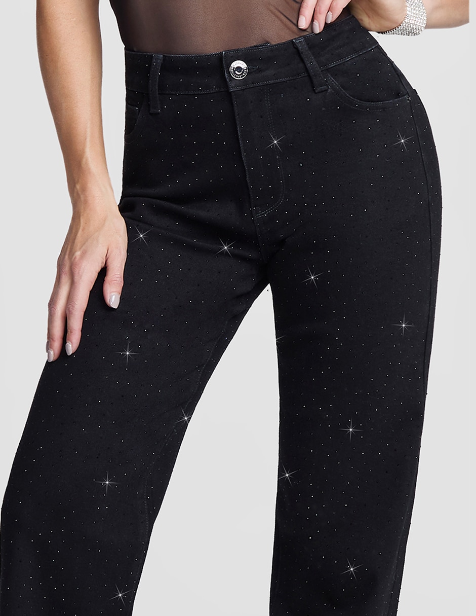 Jeans straight para mujer 7