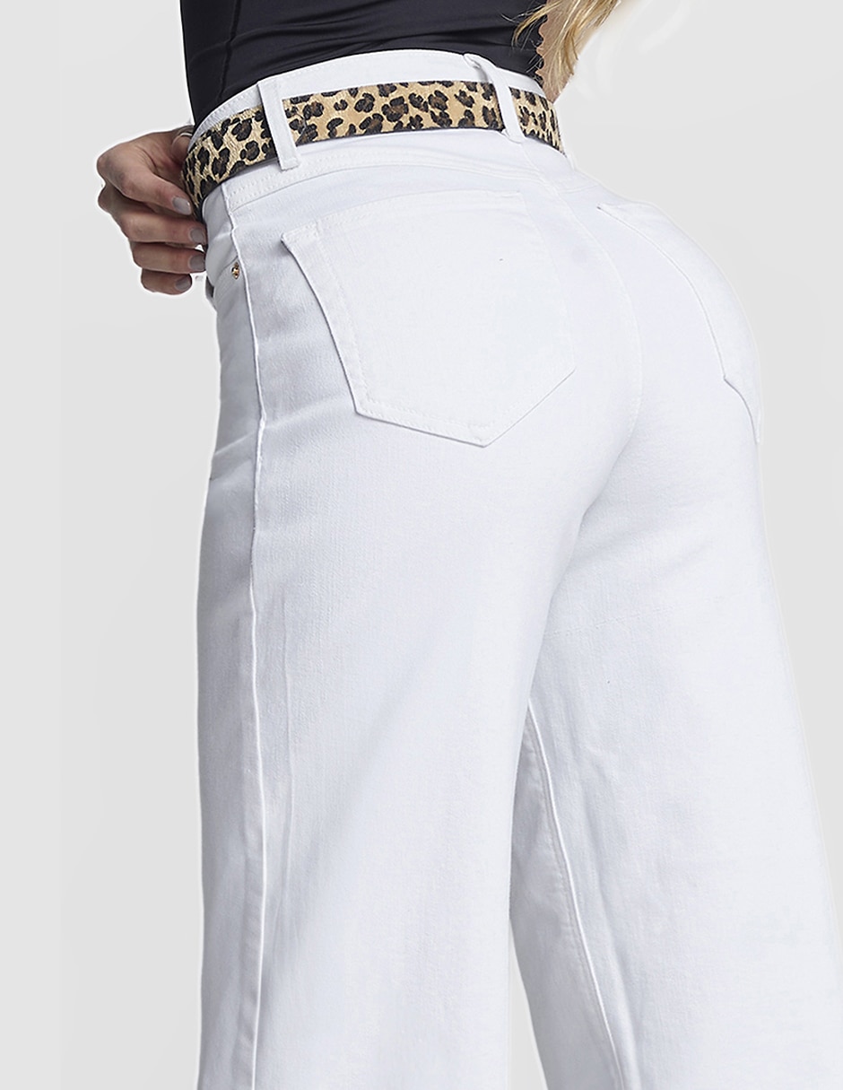 Jeans straight para mujer 7