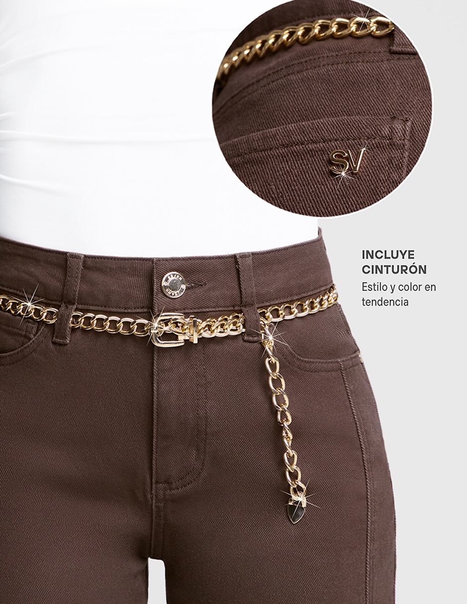 Jeans wide leg para mujer