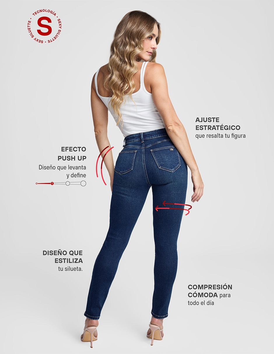 Jeans skinny para mujer