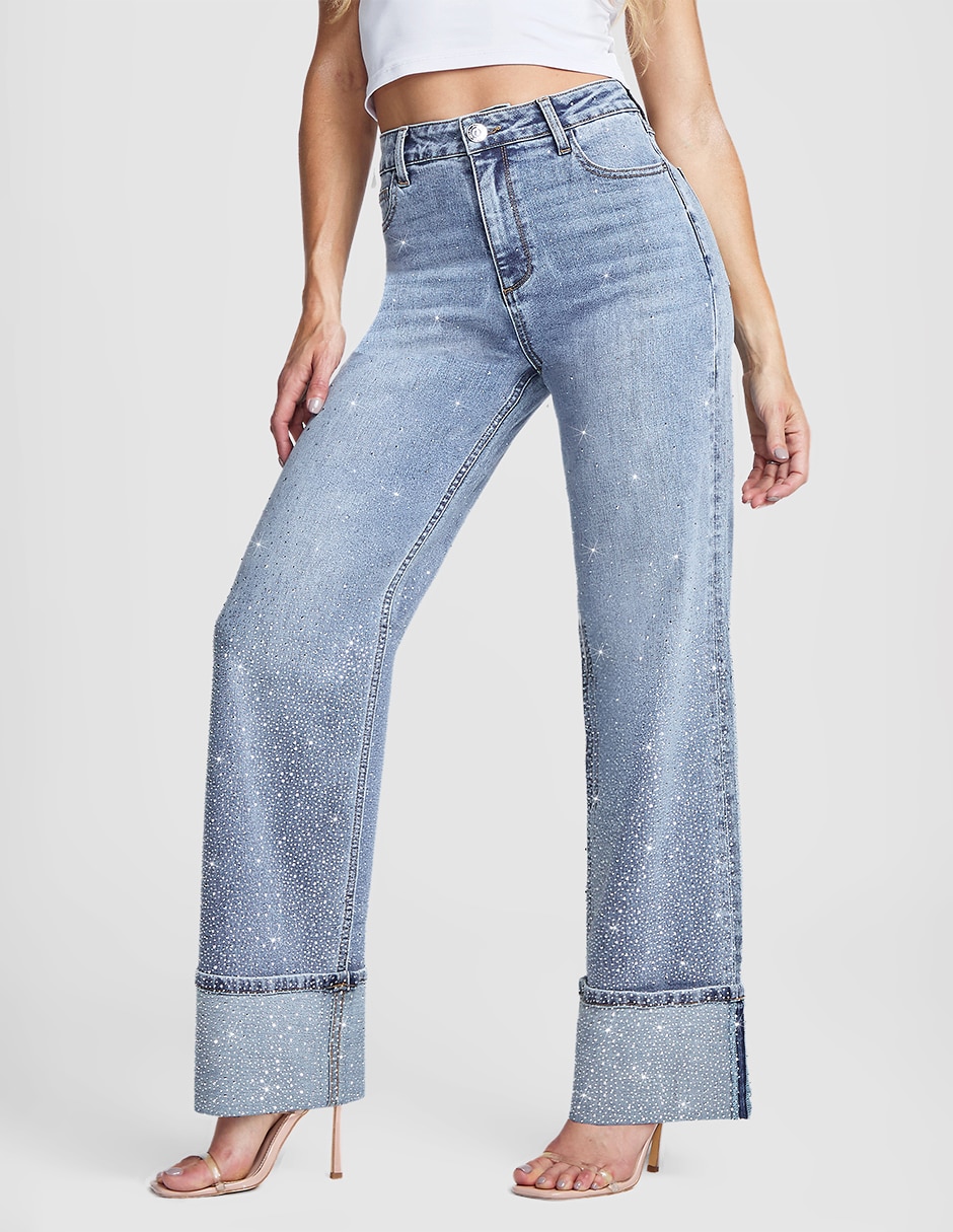 Jeans straight para mujer 5