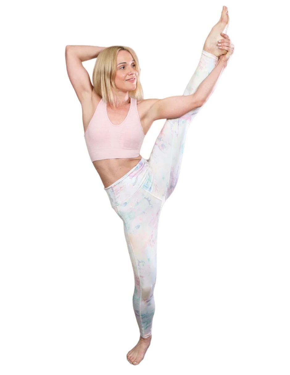 Legging cintura alta con elástico para mujer 3
