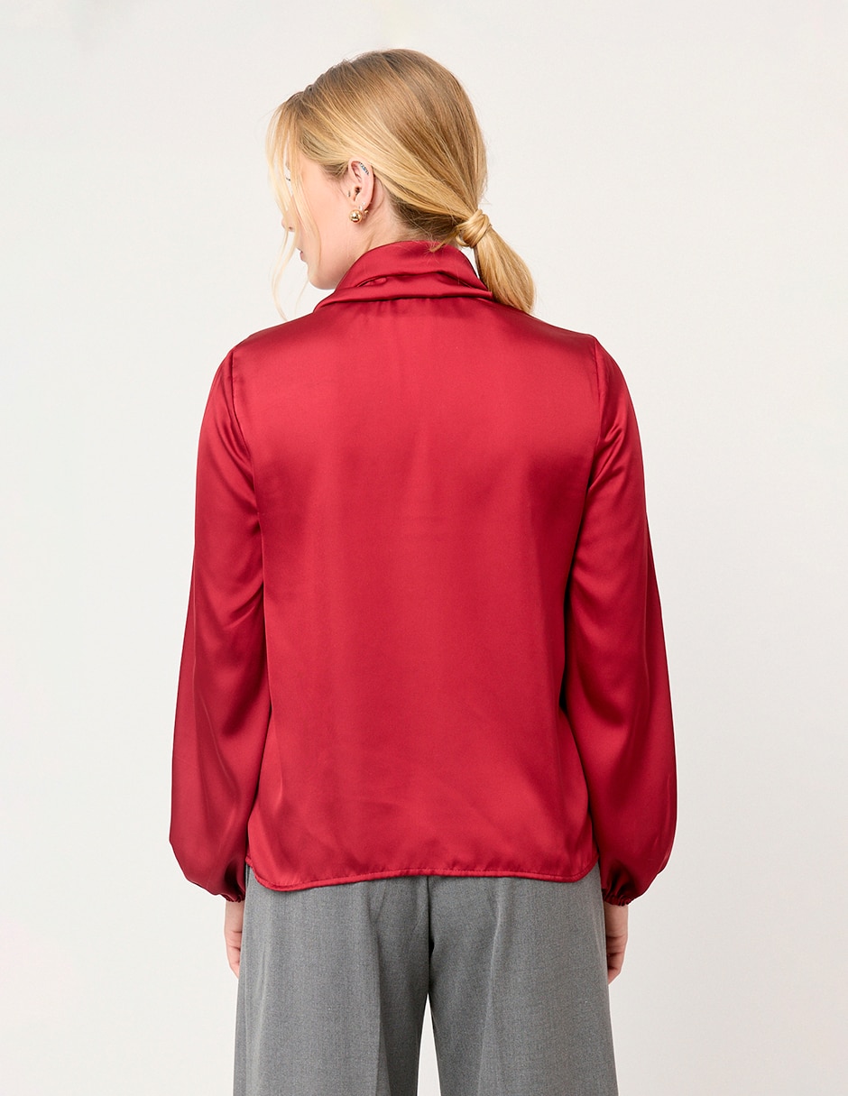 Blusa canary manga larga para mujer 7
