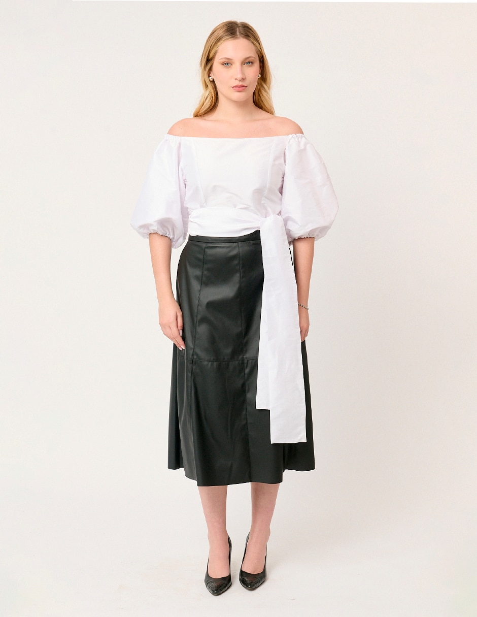 Blusa stile manga 3/4 para mujer 4
