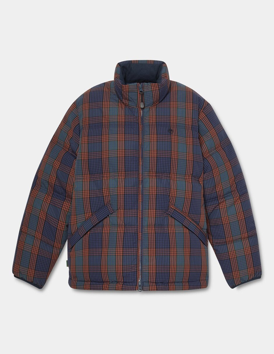 Chamarra Chamarra acolchada a cuadros con aislamiento para mujer Azul TBC0YH4WAIH Sí de Nylon para mujer 5