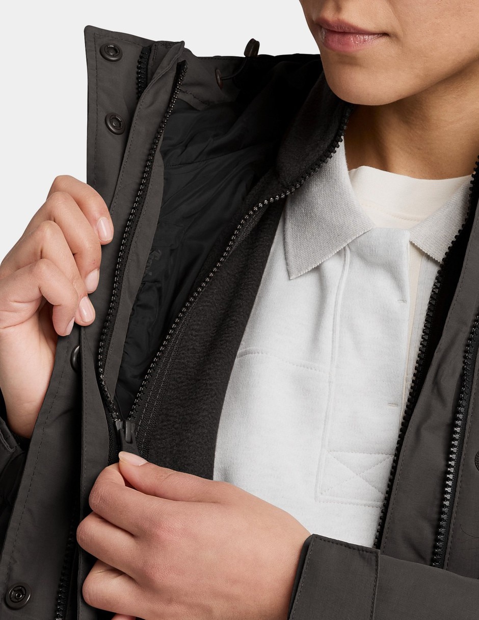Chamarra Chamarra impermeable 3 en 1 para mujer Negro TBC0YHCKCN1 Sí de Nylon para mujer 3