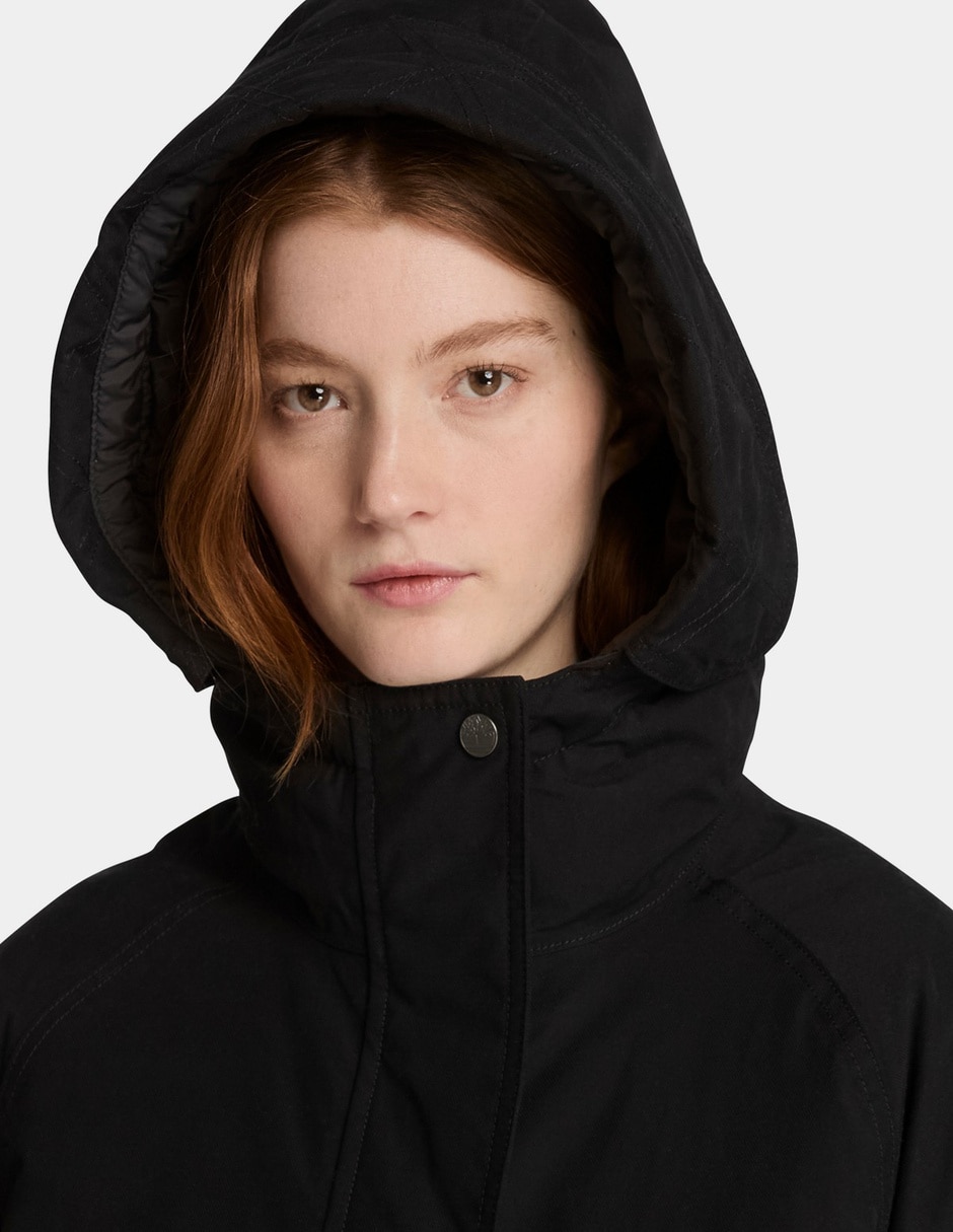 Chamarra Parka de invierno impermeable y aislante para mujer Negro TBC0YH4Q001 Sí de Algodón para mujer 4