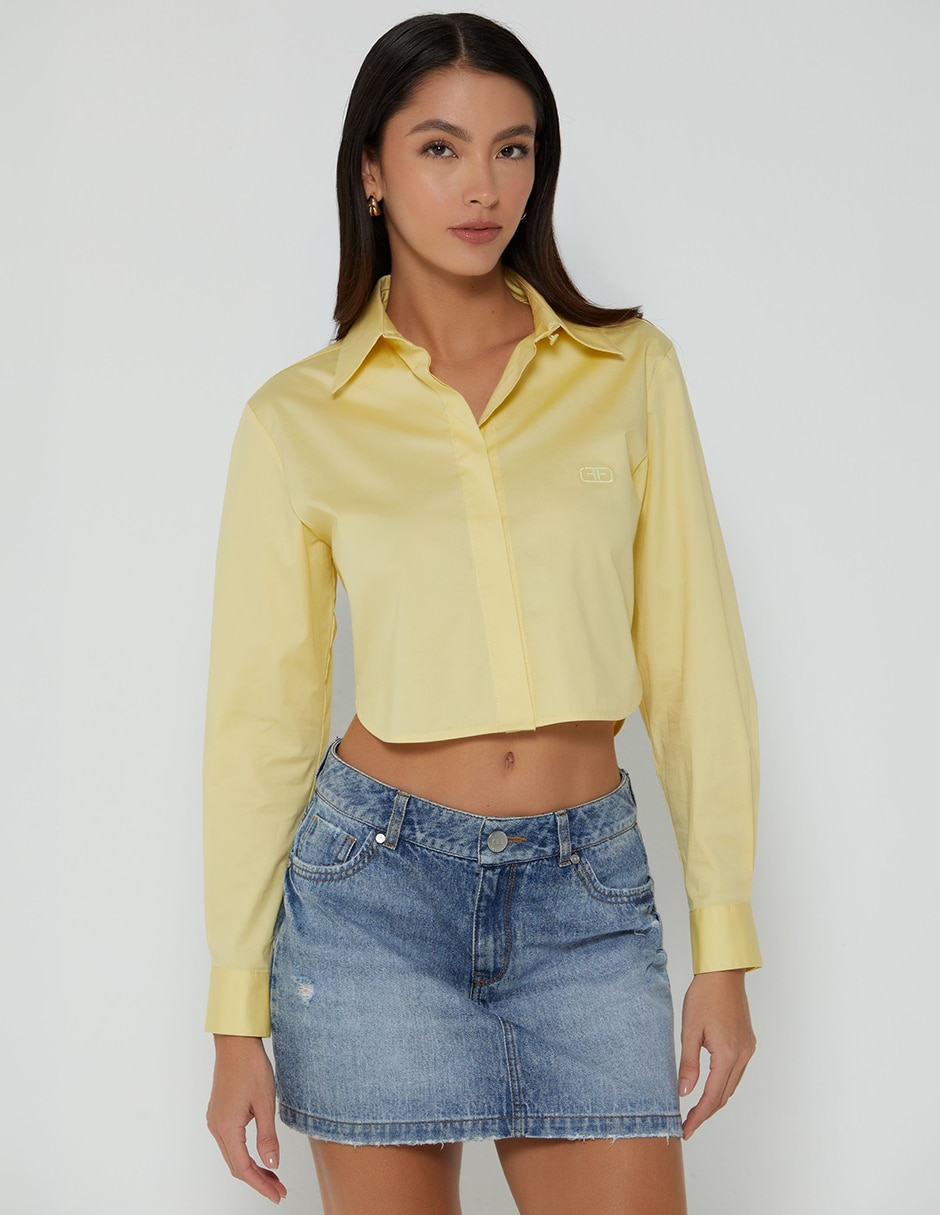 Blusa camisera Sin familia o colección manga Larga para mujer Blusa camisera Sin familia o colección manga Larga para mujer