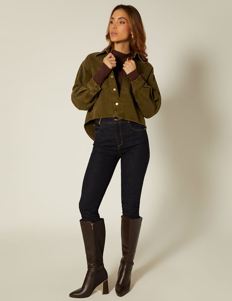 Blusa camisera Sin familia o colección manga Larga para mujer 3