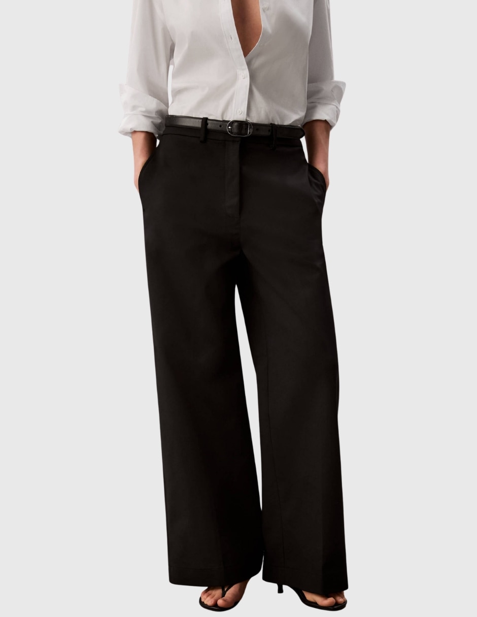 Pantalón wide leg para mujer