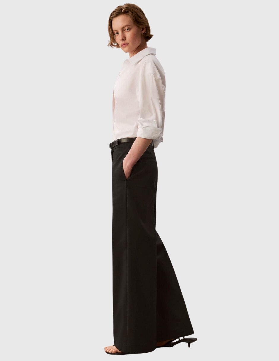 Pantalón wide leg para mujer 4