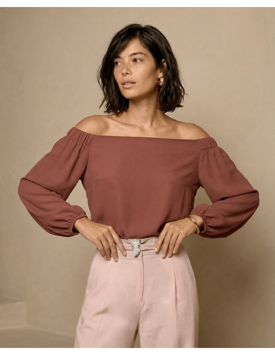 Blusa manga Corta para mujer