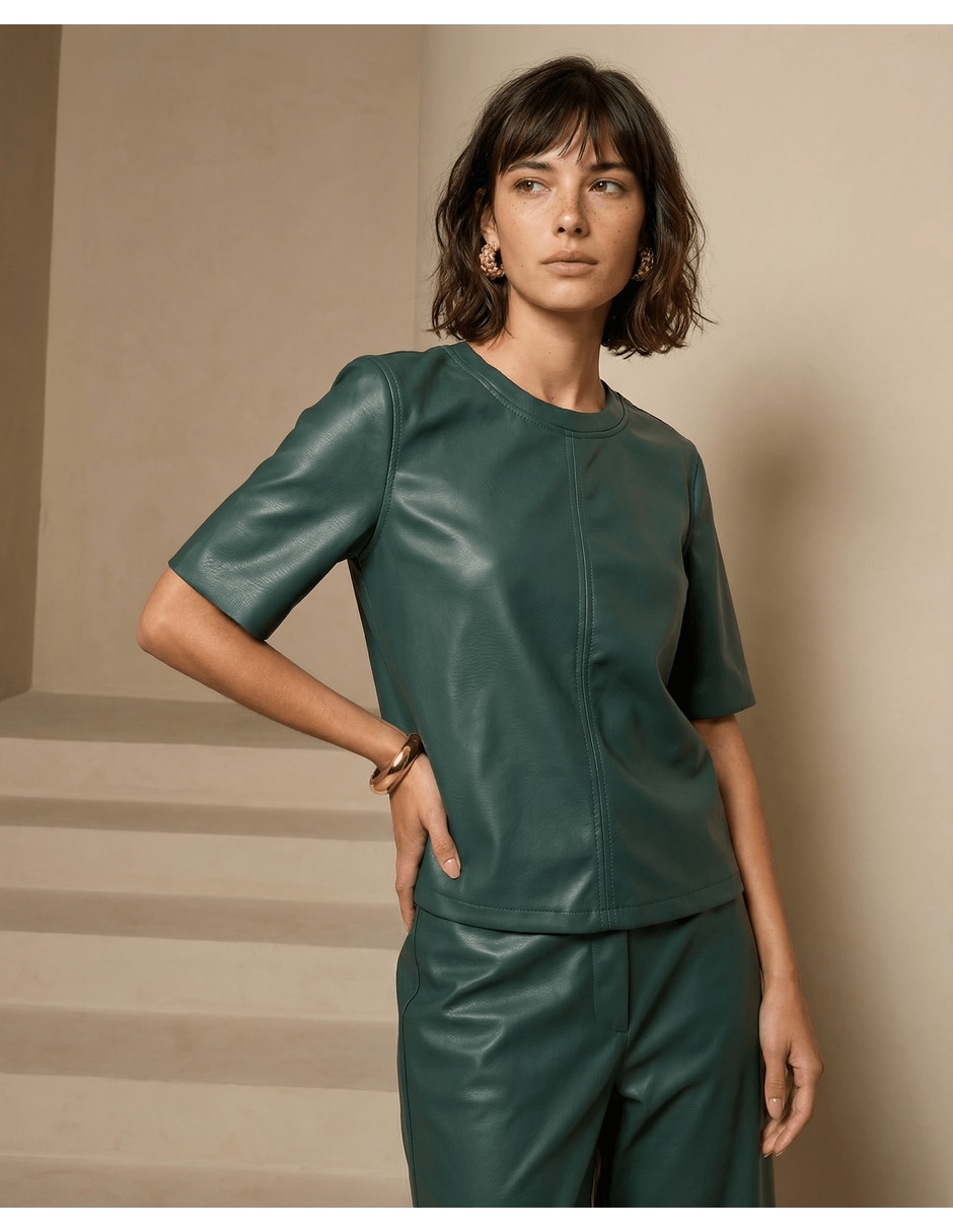 Blusa manga Corta para mujer