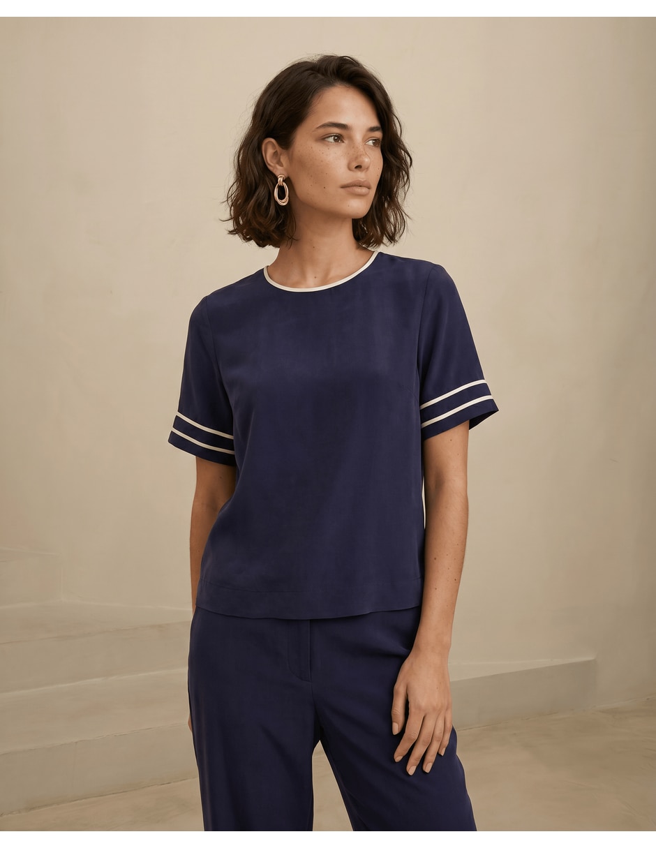 Blusa manga Corta para mujer 5