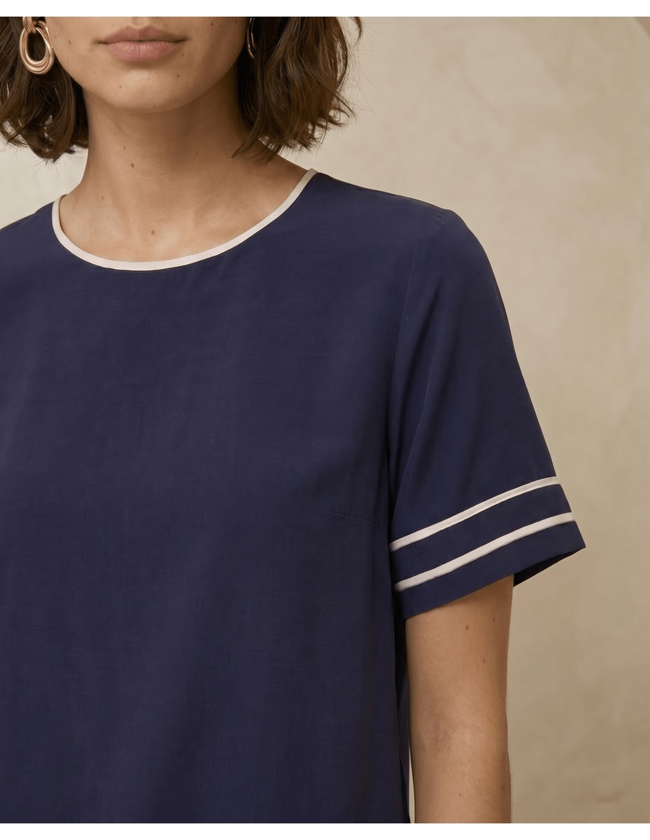 Blusa manga Corta para mujer
