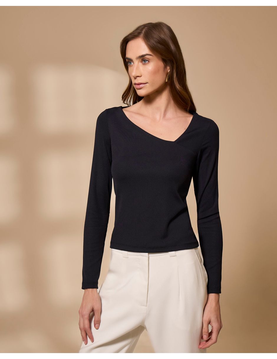 Blusa manga Larga para mujer