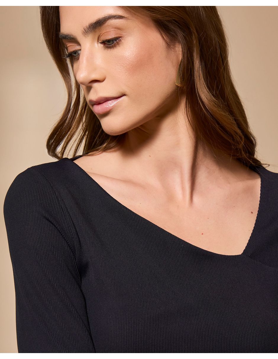Blusa manga Larga para mujer 5