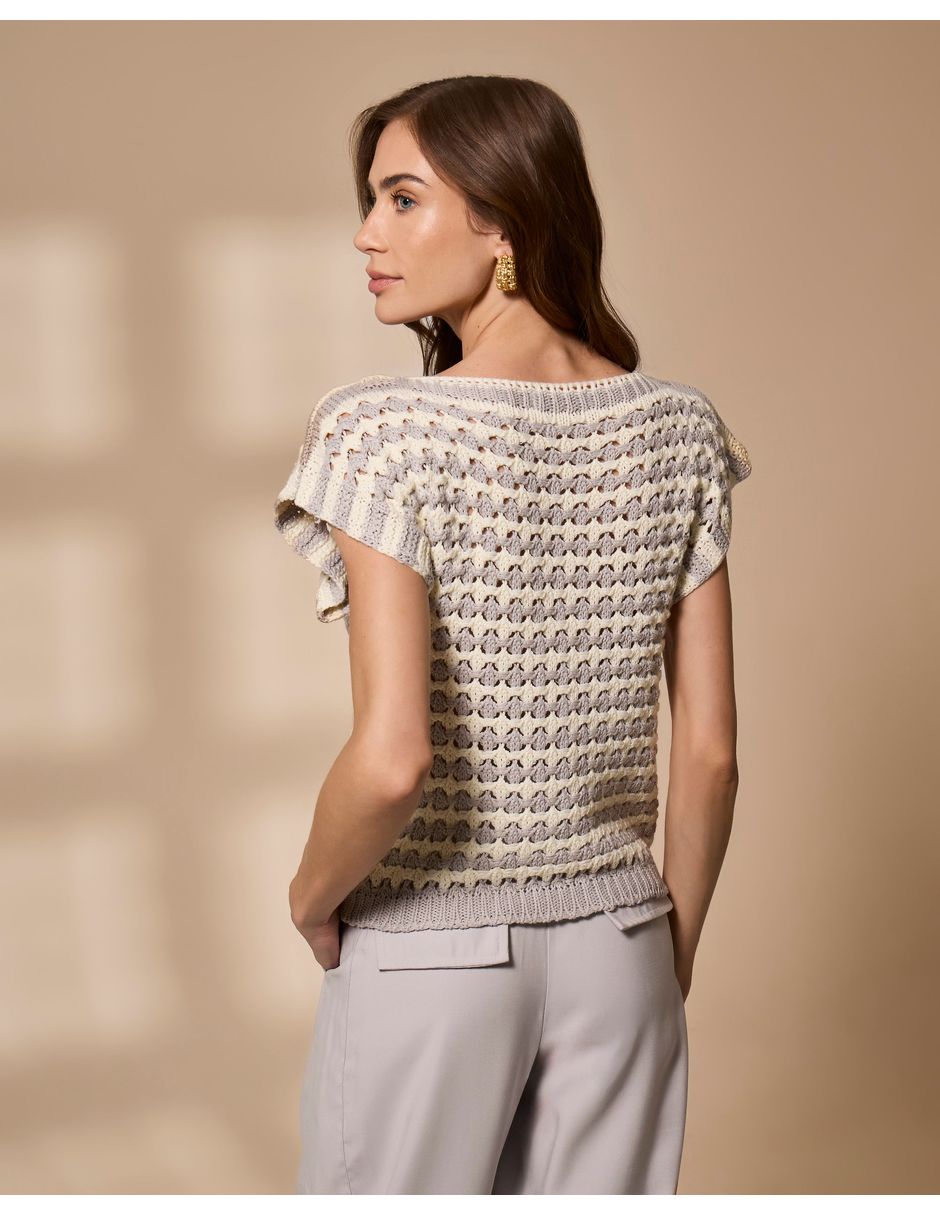 Blusa manga Corta para mujer