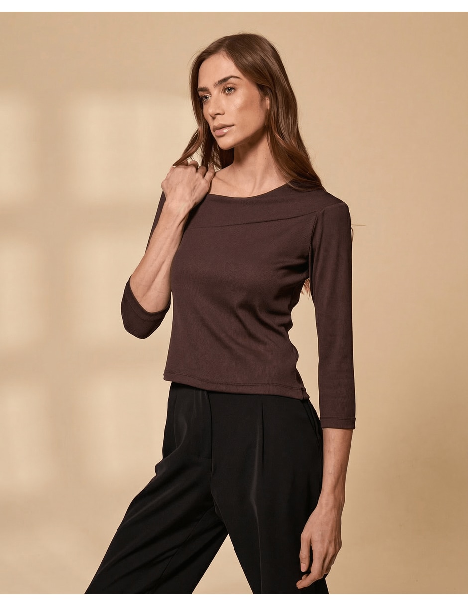 Blusa manga Larga para mujer 5