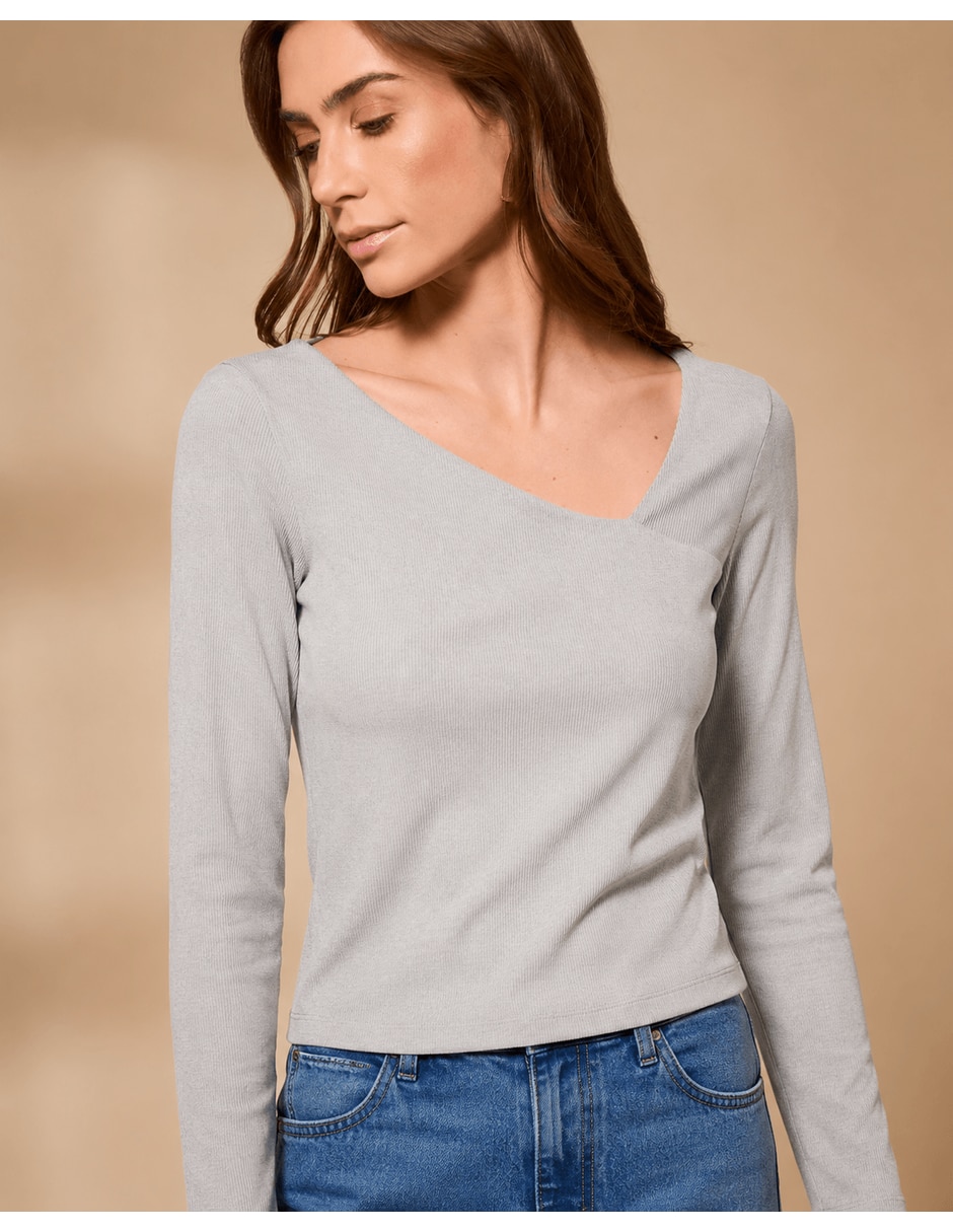Blusa manga Larga para mujer