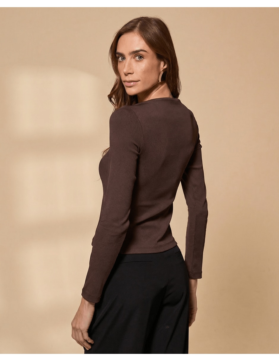 Blusa manga Larga para mujer