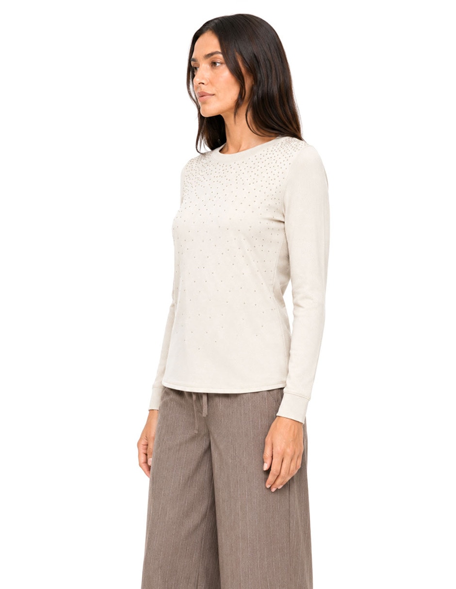 Blusa manga Larga para mujer 4