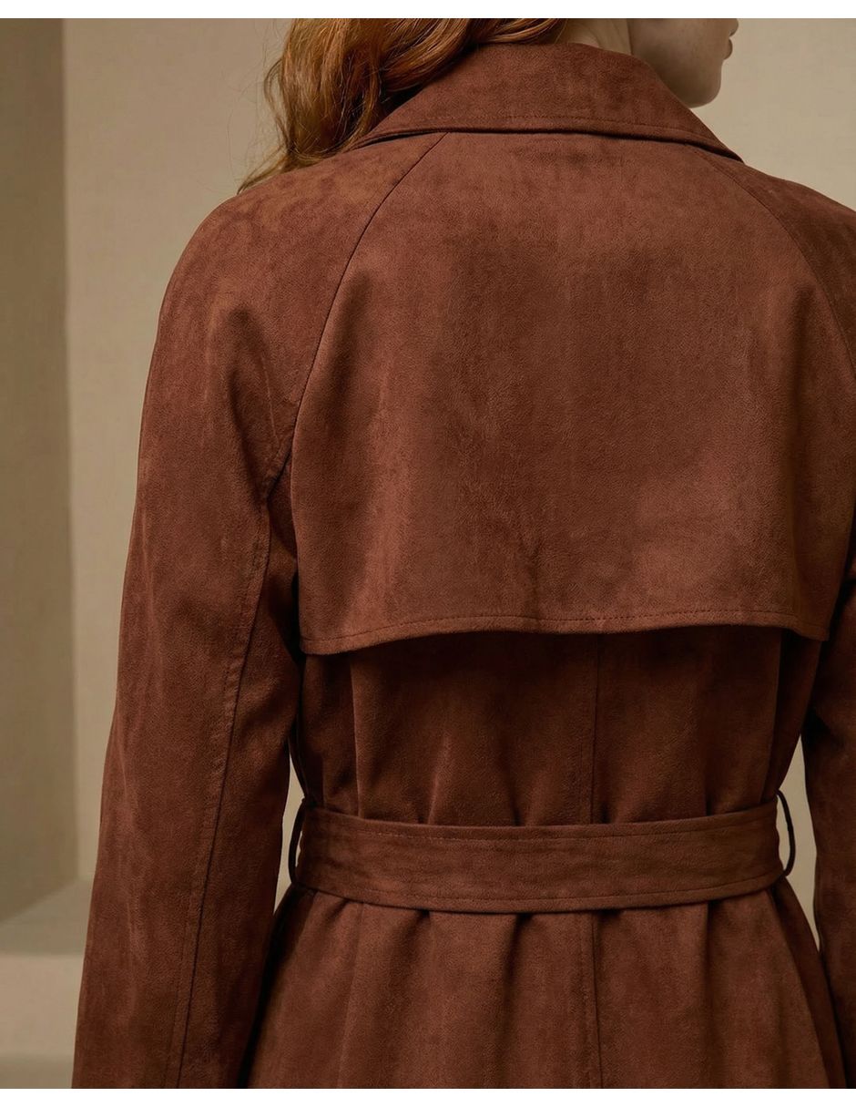 Abrigo de Poliéster y elastano para mujer 3
