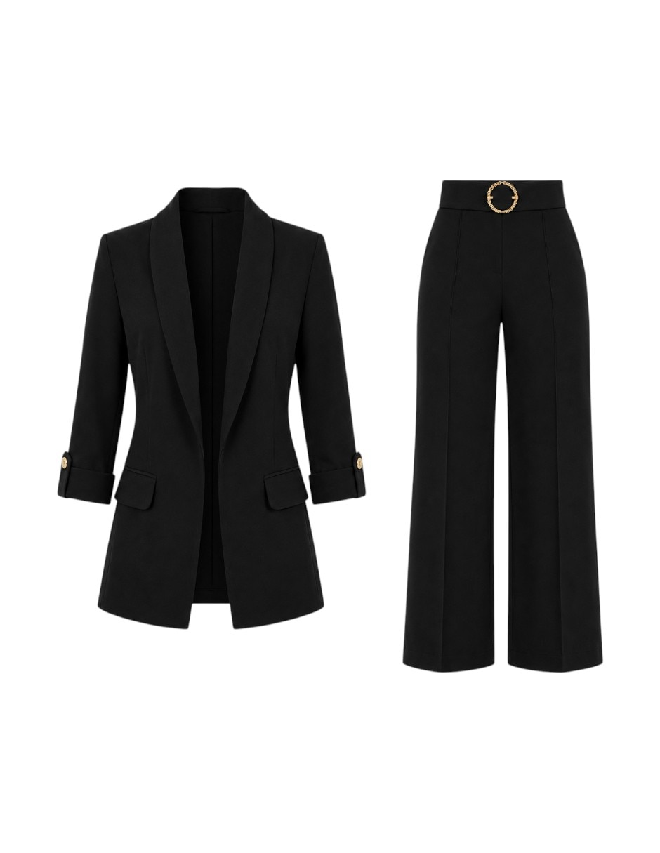 Conjunto Business casual de Mezcla de materiales para No aplica Mujer 4