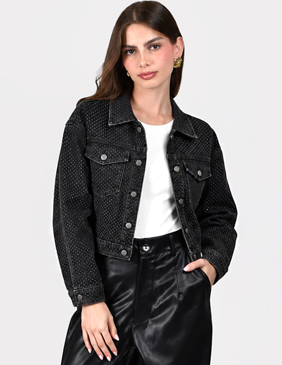 Chamarra No aplica No de Mezclilla para mujer Chamarra No aplica No de Mezclilla para mujer
