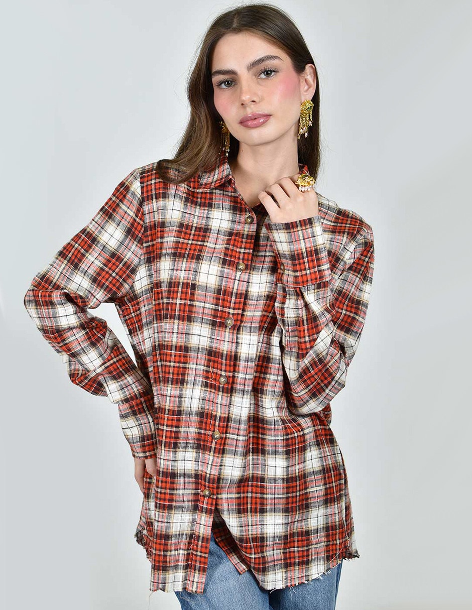 Camisa/Sobrecamisa No aplica de Poliéster manga Larga para mujer Camisa/Sobrecamisa No aplica de Poliéster manga Larga para mujer
