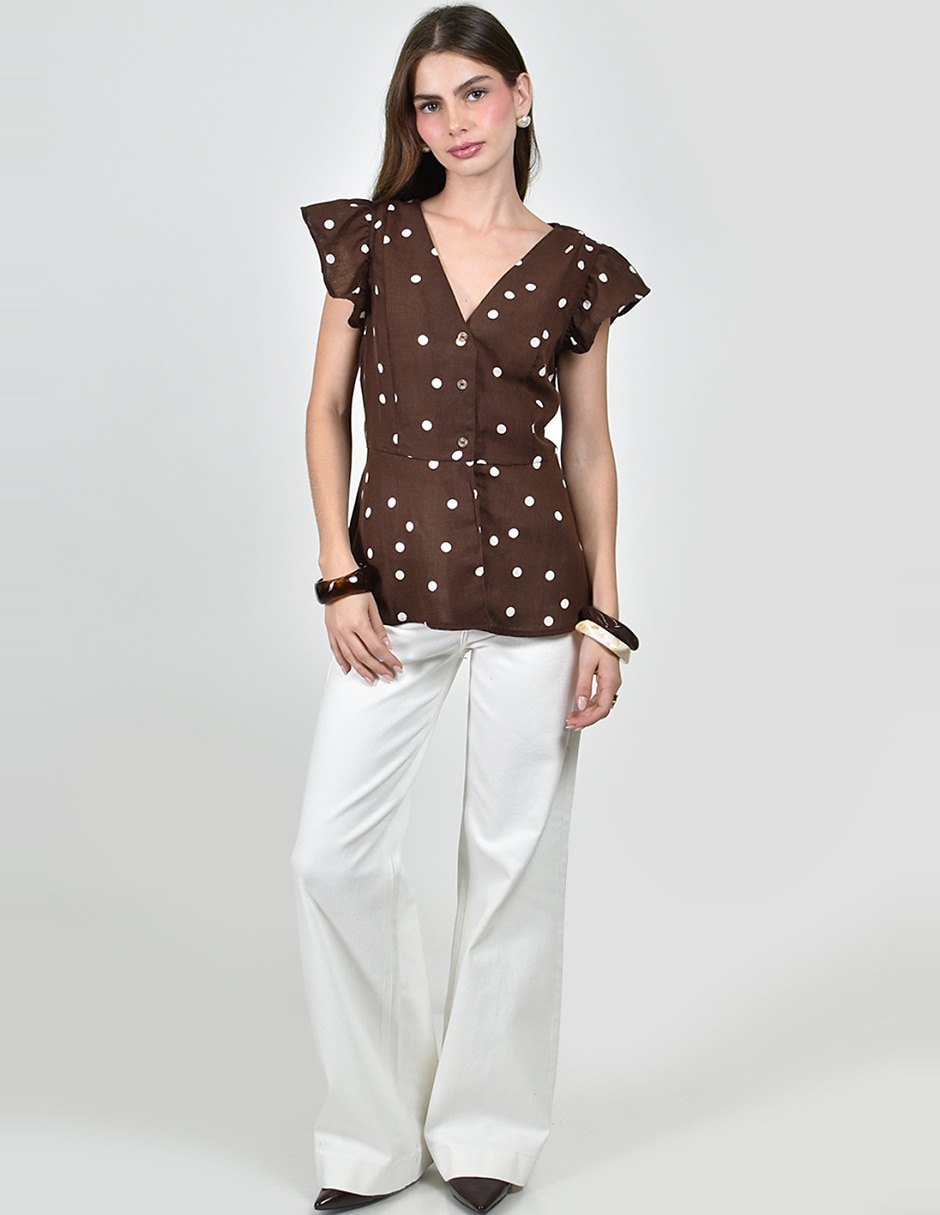 Blusa No aplica manga Corta para mujer 6